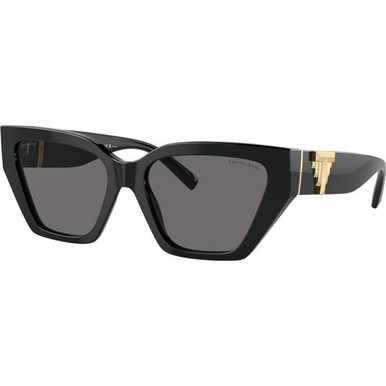 Tiffany & Co. TF4218 - Black/Dark Grey Polarised Lenses
