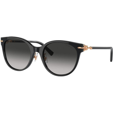 Tiffany &amp; Co. TF4223D, Black/Grey Gradient Lenses