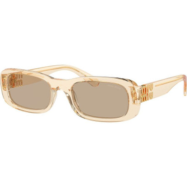 MIU MIU D-frame gold-tone sunglasses | NET-A-PORTER