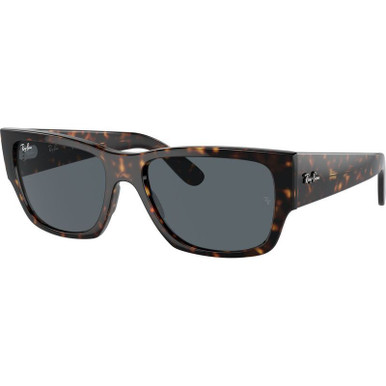 Ray-Ban Carlos RB0947S - Havana/Blue Glass Lenses