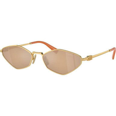 MU56ZS - Gold/Gold Mirror Lenses