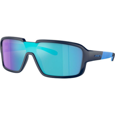 Fresa AN4335 - Shiny Matte Dark Blue/Dark Blue Mirror Lenses