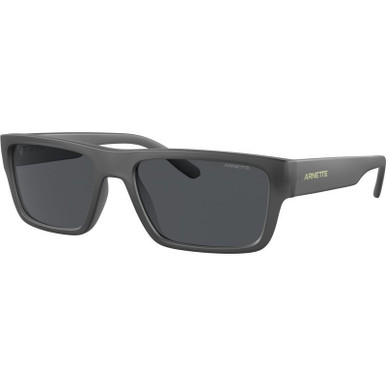 Arnette Phoxer AN4338, Frosted Grey/Dark Grey Lenses