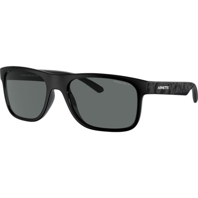 Arnette Khim AN4341 - Recycled Black/Grey Polarised Lenses