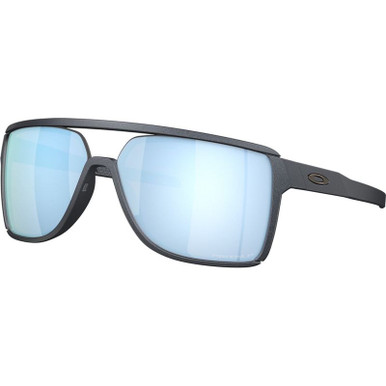 Oakley Castel - Blue Steel/Prizm Deep Water Polarised Lenses