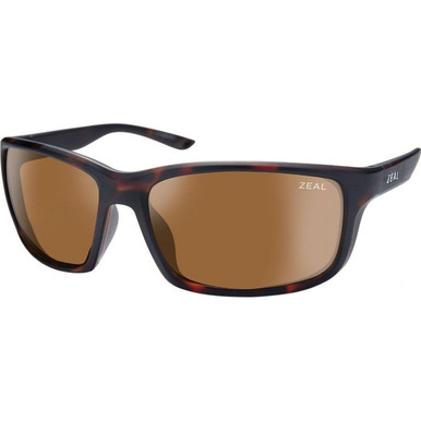 Zeal Optics Confluence - Matte Brown Havana/Copper Polarised Lenses