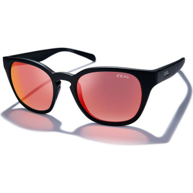 Windsor - Matte Black/Phoenix Mirror Polarised Lenses