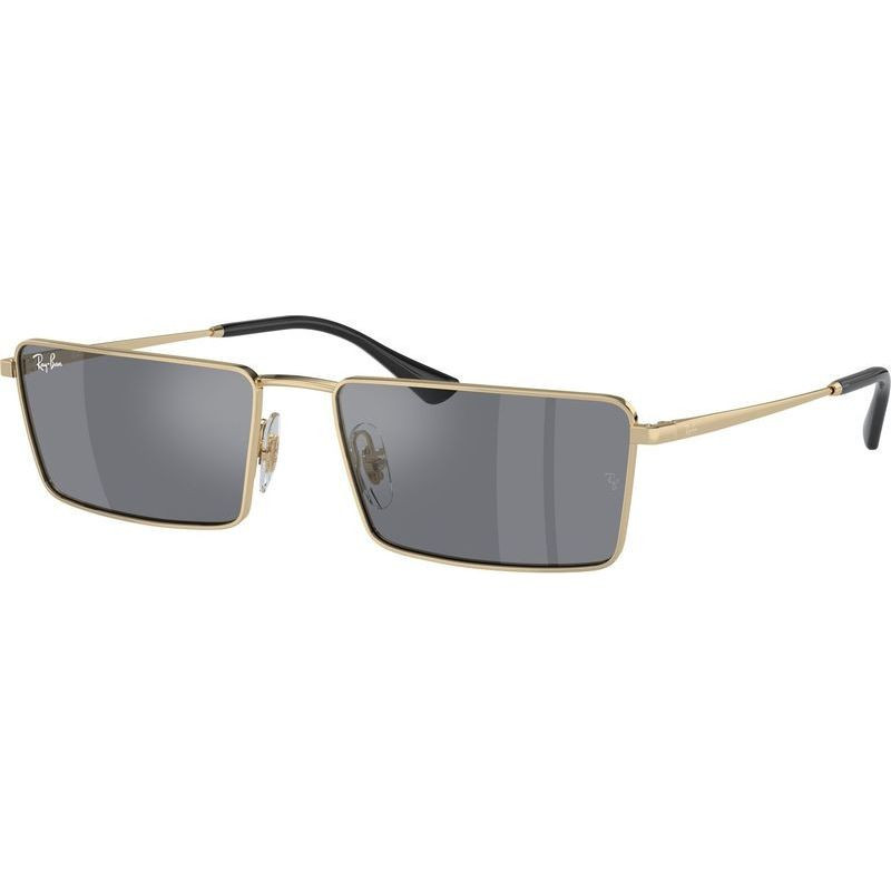 Ray-Ban Emy RB3741 Light Gold/Dark Grey Silver Sunglasses