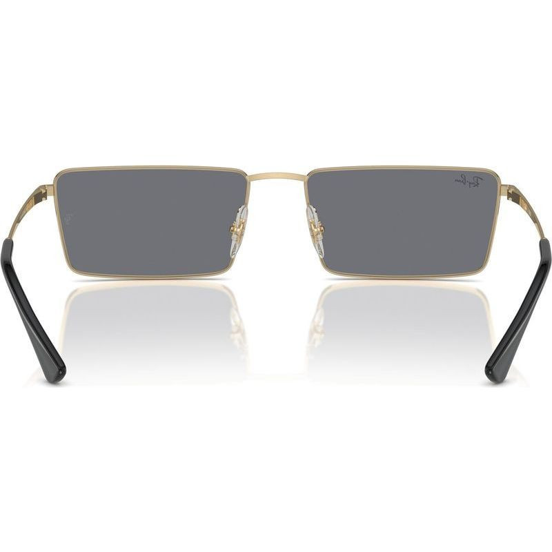 Ray-Ban Emy RB3741 Light Gold/Dark Grey Silver Sunglasses