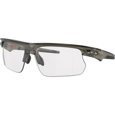 Oakley BiSphaera, Grey Smoke/Clear to Black Iridium Photochromic Mirror Lenses