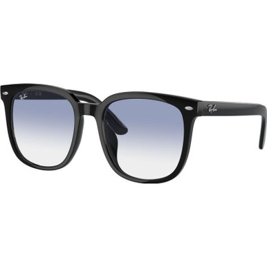 Ray-Ban RB4401D - Black/Blue Gradient Lenses 57 Eye Size