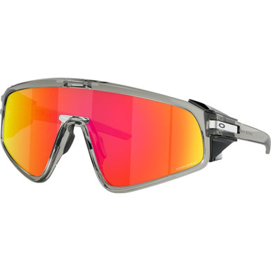 Latch Panel - Grey Ink/Prizm Ruby Mirror Lenses