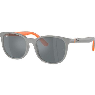 9079S - Grey and Orange/Grey Black Mirror Lenses