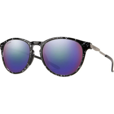 Smith Wander, Black Marble/Chromapop Violet Mirror Polarised Lenses