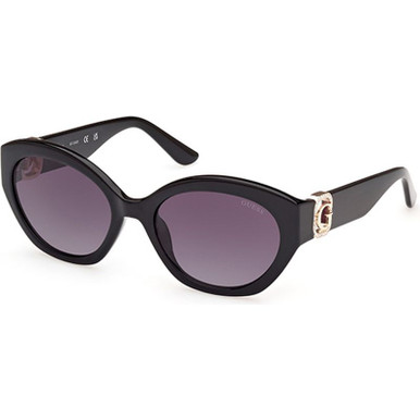 Guess GU00104 - Shiny Black/Smoke Gradient Lenses