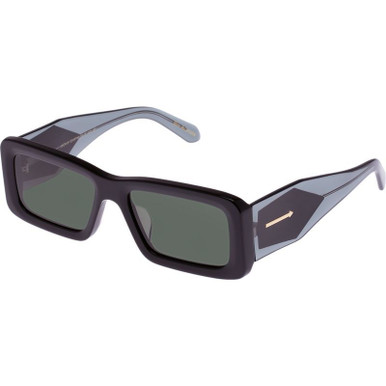 Karen Walker Axiom - Black/Grass Lenses