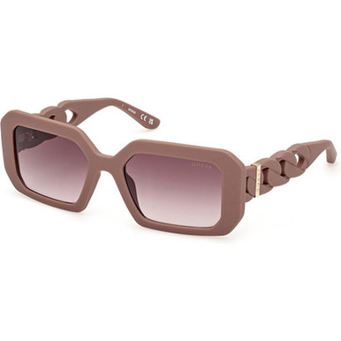 Guess GU00110, Matte Beige/Brown Gradient Lenses