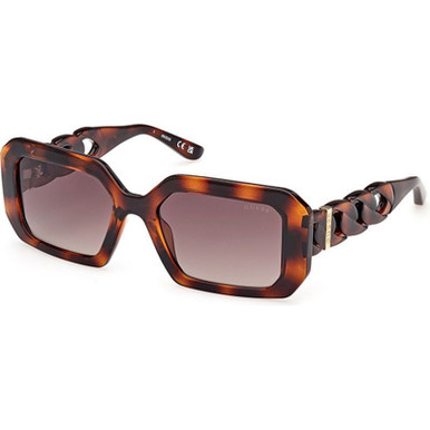 Guess GU00110 - Dark Havana/Brown Gradient Lenses