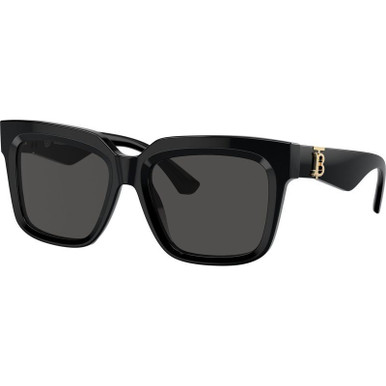 Burberry BE4419, Black/Dark Grey Lenses