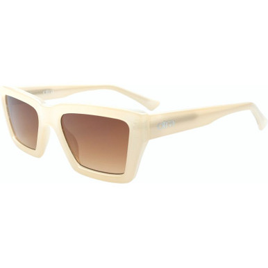 Otra Fairfax, Frosted Ivory/Brown Gradient Lenses