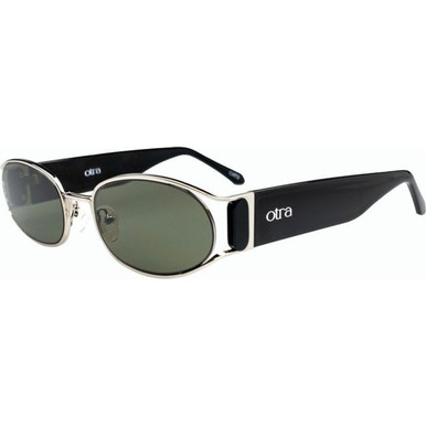 Otra Polly - Silver Black/Green Lenses