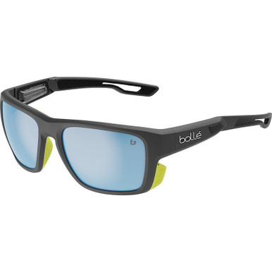 Bolle Airdrift, Matte Black and Acid/Sky Blue Polarised Lenses