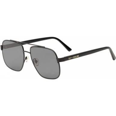 Lu Goldie Amelia - Black/Dark Grey Lenses