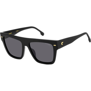 Carrera 3016/S, Black/Grey Lenses