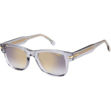 330/S - Transparent Grey/Grey Gold Mirror Lenses