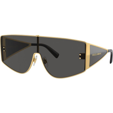 Dolce &amp; Gabbana DG2305, Gold/Dark Grey Lenses