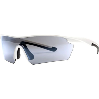 Volcom Download, Gloss White/Silver Mirror Lenses