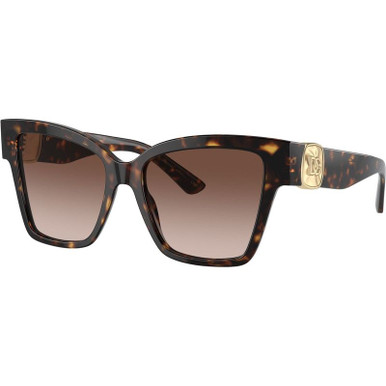 Dolce & Gabbana DG4470 - Havana/Brown Gradient Lenses