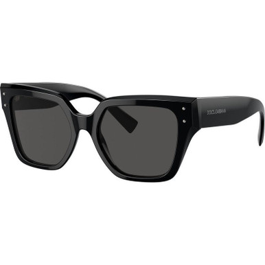 Dolce &amp; Gabbana DG4471, Black/Dark Grey Lenses