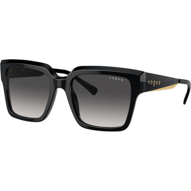 Vogue Eyewear VO5553S, Black/Grey Gradient Lenses