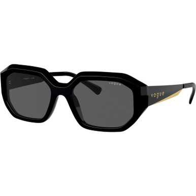 Vogue Eyewear VO5554S, Black/Dark Grey Lenses