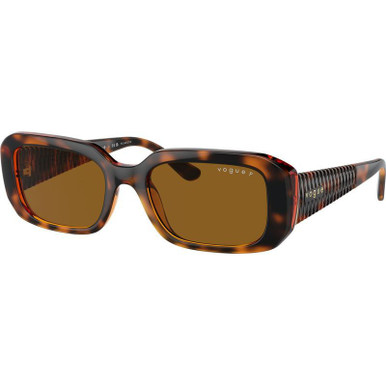 VO5565S - Dark Havana/Dark Brown Polarised Lenses