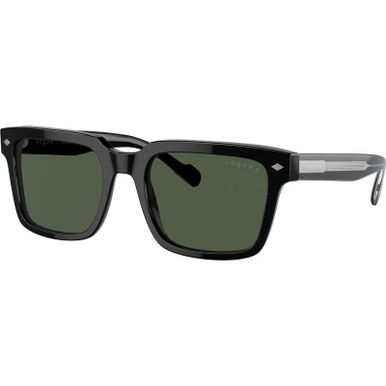 VO5573S - Black/Dark Green Polarised Lenses