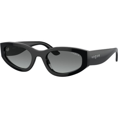 Vogue Eyewear VO5585S, Black/Grey Gradient Lenses