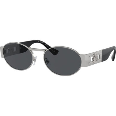 Versace VE2264, Silver/Dark Grey Lenses