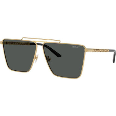 Versace VE2266, Gold/Dark Grey Lenses