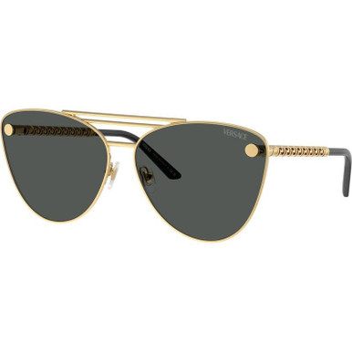 Versace VE2267 - Gold/Dark Grey Lenses