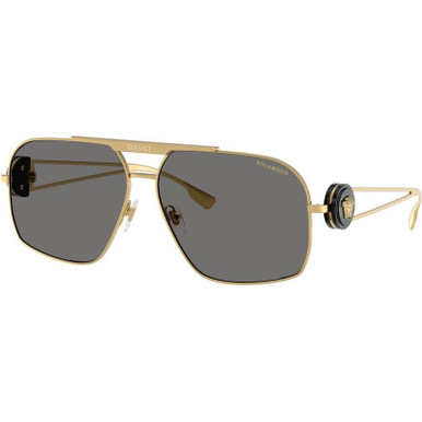 Versace VE2269, Gold/Dark Grey Polarised Lenses