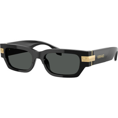 Versace VE4465 - Black/Dark Grey Lenses