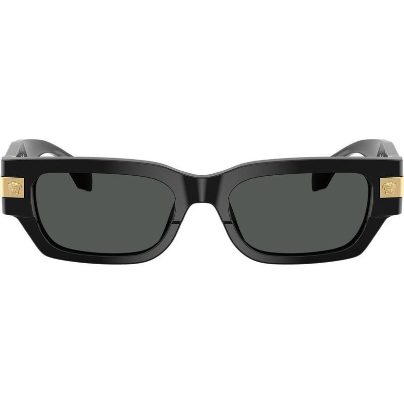 Buy the Versace VE4465 Black/Dark Grey Sunglasses | Afterpay