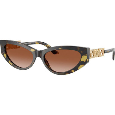 Versace VE4470B, Havana/Brown Gradient Lenses