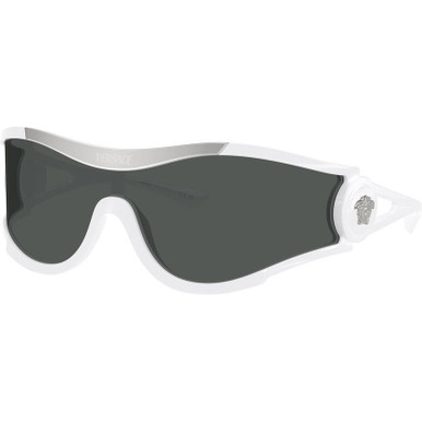 Versace VE4475, White/Dark Grey Lenses