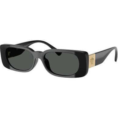 Versace Kids VK4003U, Black/Dark Grey Lenses