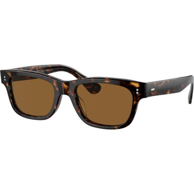 Oliver Peoples Rosson Sun OV5540SU - 362/True Brown Glass Lenses