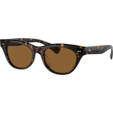 Oliver Peoples Avelin OV5541SU, 362/True Brown Glass Lenses