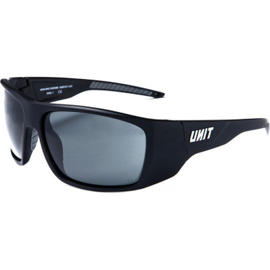 UNIT Combat Safety, Black/Smoke Lenses